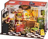 Robotime Rolife Garage Workshop - DG165 - Knutselen - DIY - Miniatuur - Hobby - Miniatuurhuisje - Creatief