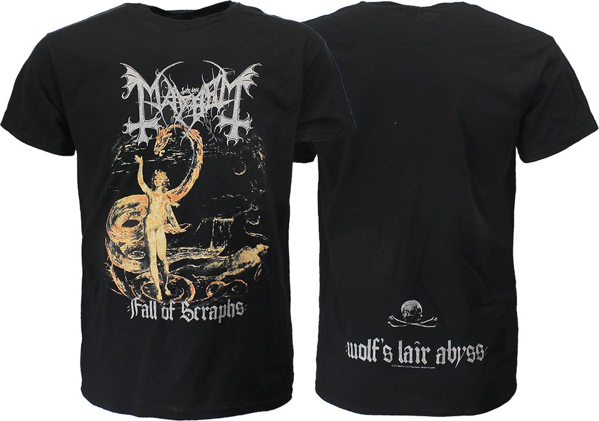 Mayhem Fall of Seraphs T-Shirt - Officiële Merchandise - XL