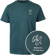 Brunotti No-Bad-Days Heren T-shirt | Groen - XXL