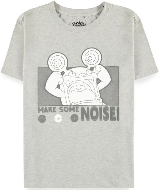 Pokémon - Loudred Noise Dames T-shirt - S - Grijs