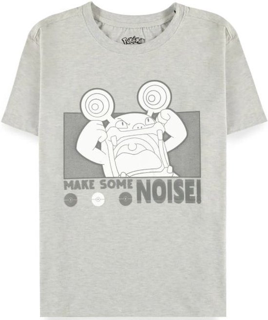 Pokémon - Loudred Noise Dames T-shirt - M - Grijs