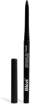 Blèzi® Automatic Eye Pencil 10 Shiny Black - Oogpotlood zwart waterproof - Zwart met glitter
