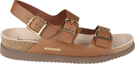 Mephisto Hetty - dames sandaal - bruin - maat 40 (EU) 6.5 (UK)