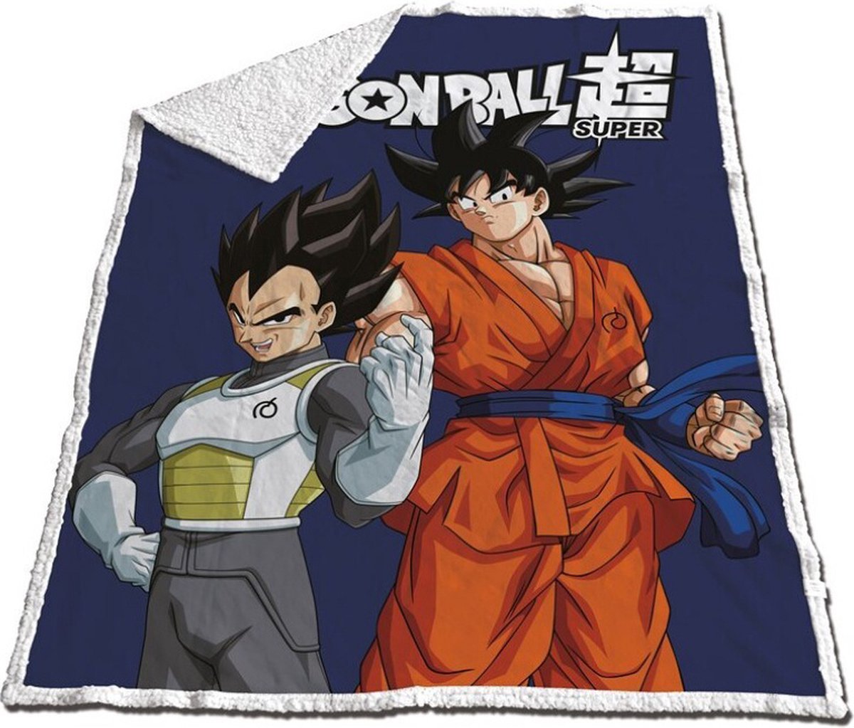 Dragon Ball Z Fleeceplaid, Super - 120 x 150 cm - Sherpa Fleece