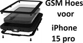 Case voor iPhone 15 Pro gepantserd - iPhone 15 Pro gepantserd Hoes - Love Mei - Extreme Protection - Zwart - GSM Hoes - Telefoonhoes Voor iPhone 15 Pro - Waterbestendig - Stofdicht - Sneeuwbestendig - Schokbestendig tot 1,8m