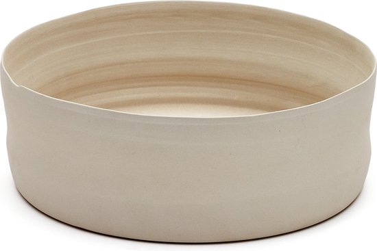 Kave Home - Bol de table Macae en céramique Witte , grand Ø 30 cm