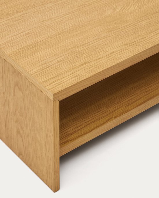 Kave Home - Commode Abilen en placage de chêne avec 120 tiroirs, 60 x 100 cm, FSC 100%