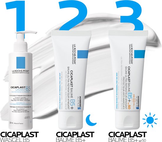 La Roche-Posay Cicaplast Balsem B5 SPF50 - Ondersteunt herstel - Vermindert Geïrriteerd Gevoel - Alle huidtypes - 40ml