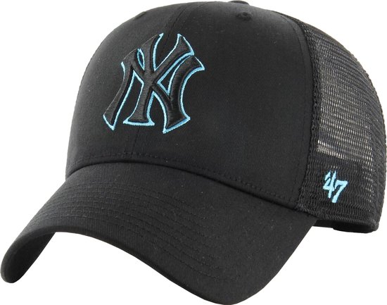 47 Brand MLB New York Yankees Branson MVP Cap B-BRANS17CTP-BKAS, Unisex, Zwart, Pet, maat: One size