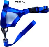 Gentle leader - Blauw - Maat XL - Antitrek hoofdhalster hond - Hoofdhalster hond - Antitrek hond - Trainingshalsband