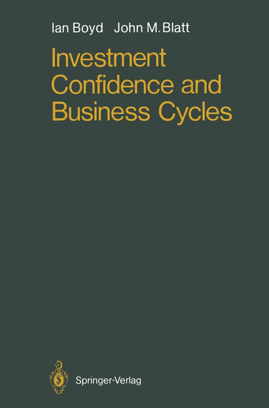 Investment Confidence and Business Cycles - cover