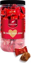 Côte d'Or Mini Bouchée chocolat "I Love You" - Cadeau Saint Valentin - chocolat au lait praliné - 500g