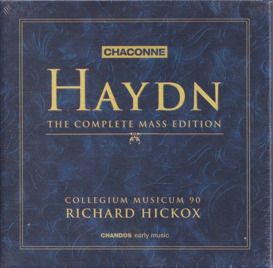 8-CD-box The Complete Mass Edition - Joseph Haydn - Collegium Musicum 90 o.l.v. Richard Hickox