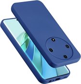 Cadorabo Hoesje geschikt voor Honor Magic 5 Lite 5G in LIQUID BLAUW - Beschermhoes gemaakt van flexibel TPU silicone Case Cover