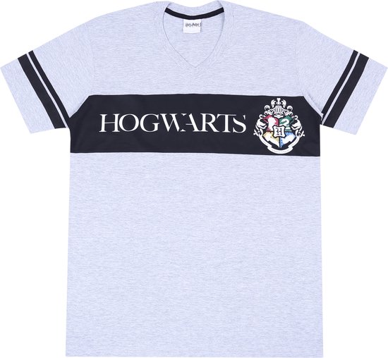 Grijs heren-HOGWARTS Harry Potter t-shirt