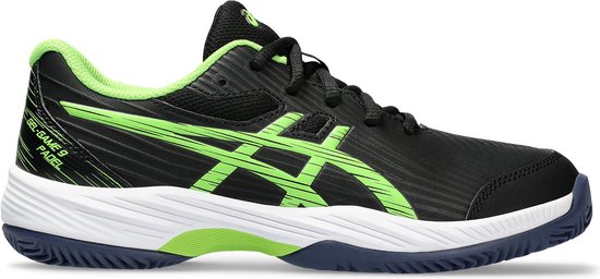 Asics Padelschoen Gel Game 9 GS Junior Zwart - Lime