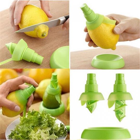 Manual Orange - Juice Squeeze Juicer - Lemon Sprayer Gadget - Citrus Juice Sprayer - Fresh Juicer Sprayer - voor Vegetable Fruit Meat - Handheld Squeezer van Merkloos — afbeelding 3