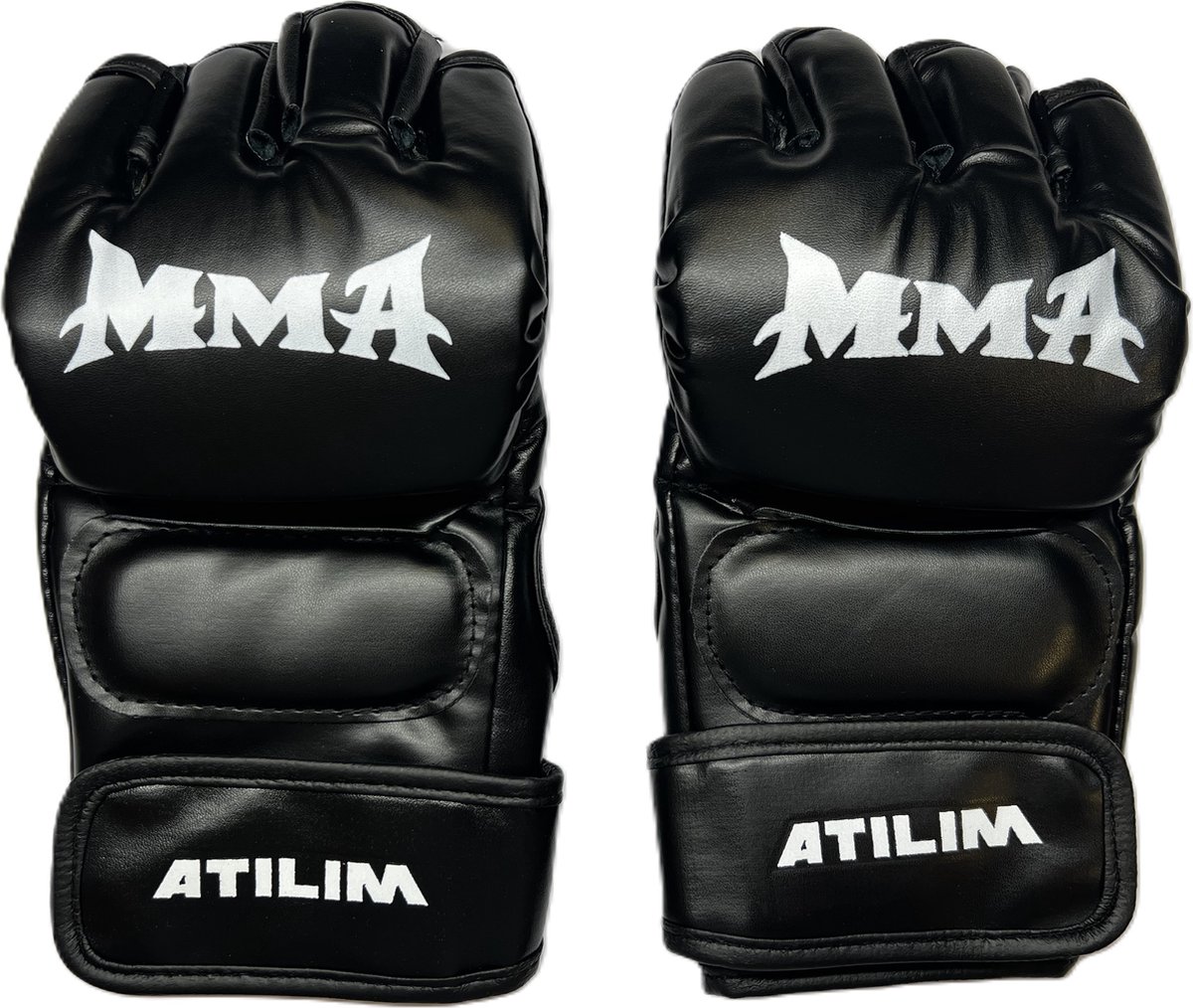 ATILIM FightersGear MMA Gloves- Black- Handschoenen- Zwart