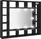 vidaXL-Spiegelkast-met-LED-verlichting-91x15x76,5-cm-zwart