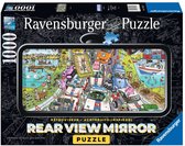 Bol.com Ravensburger Rear view mirror Puzzle Politie achtervolging - Legpuzzel - 1000 stukjes aanbieding