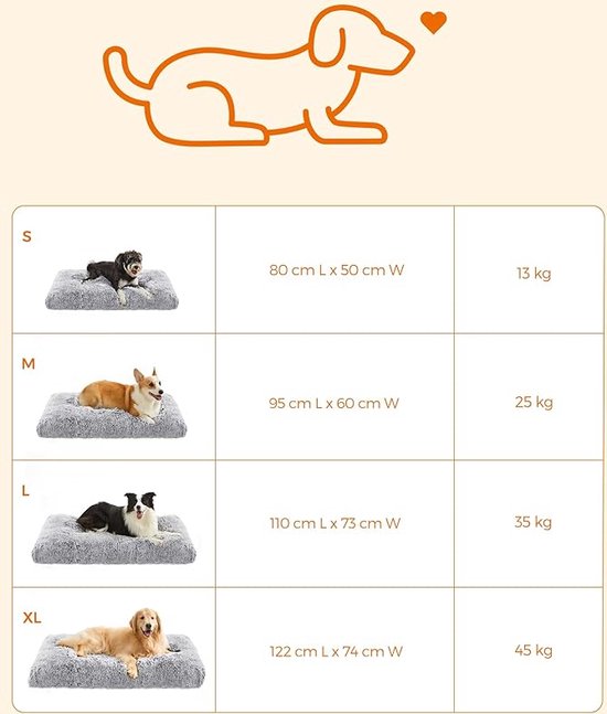 Pecute Seft-verwarmende hondenmand met deken, afneembare wasbare hoes, antislip basis, ideaal voor middelgrote honden en katten (Xl Pecute Seft-verwarmende hondenmand met deken, afneembare wasbare hoes, antislip basis, ideaal voor middelgrote honden en katten (Xl
