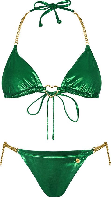 Bikini metallic - Green L