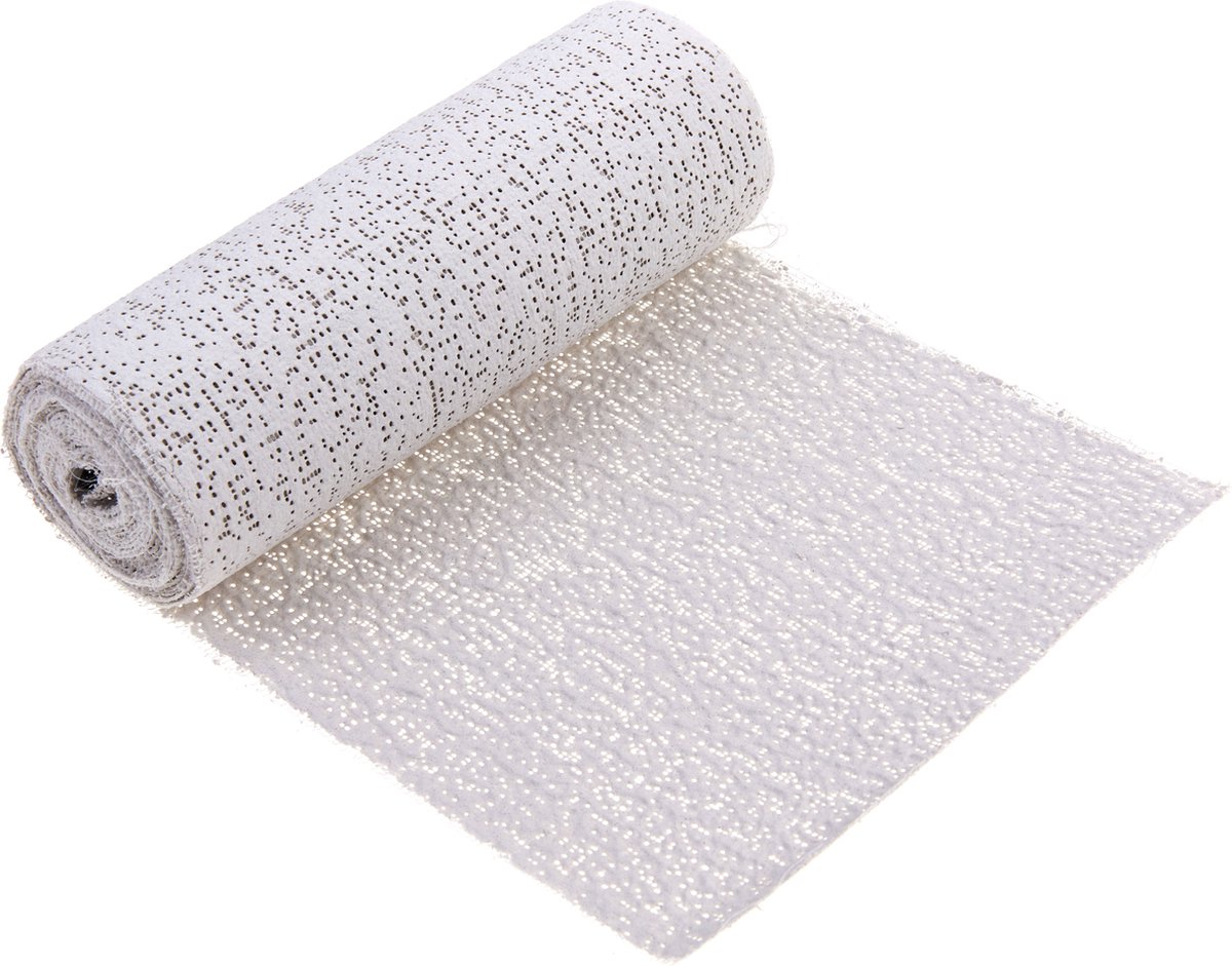 Goedkoopste Romed gipsverband 15cm x 3m - 6 rollen Degros - Wit - Gaas verband met Calcium sulfaat (Gips) - Gipsverband