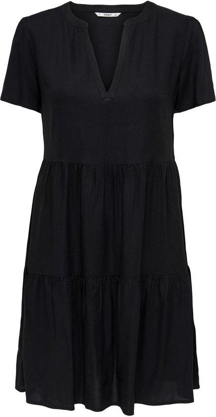 Only ONLZALLY LIFE S/ S THEA DRESS NOOS PTM Robe Femme - Taille XL