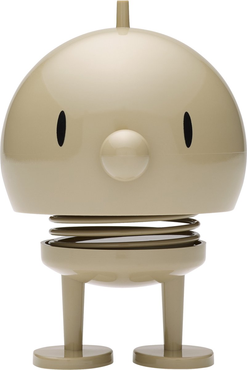 Hoptimist Bumble Beeldje - M - Latte - Beeldjes Decoratie voor Kantoor, Kamer en Woonkamer - Cadeau Idee voor Mannen, Vrouwen en Kinderen