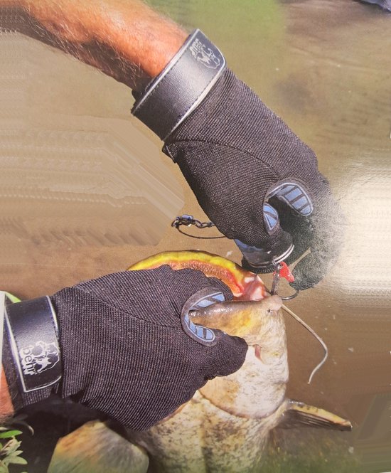 Hengelsportcadeau.nl Predator Roofvishandschoenen L - vis handschoenen voor snoek van Merkloos — afbeelding 2