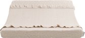 Baby's Only Gebreide baby aankleedkussenhoes - Waskussenhoes - Overtrek verzorgingskussen Mood - Warm linen - 45x70 cm