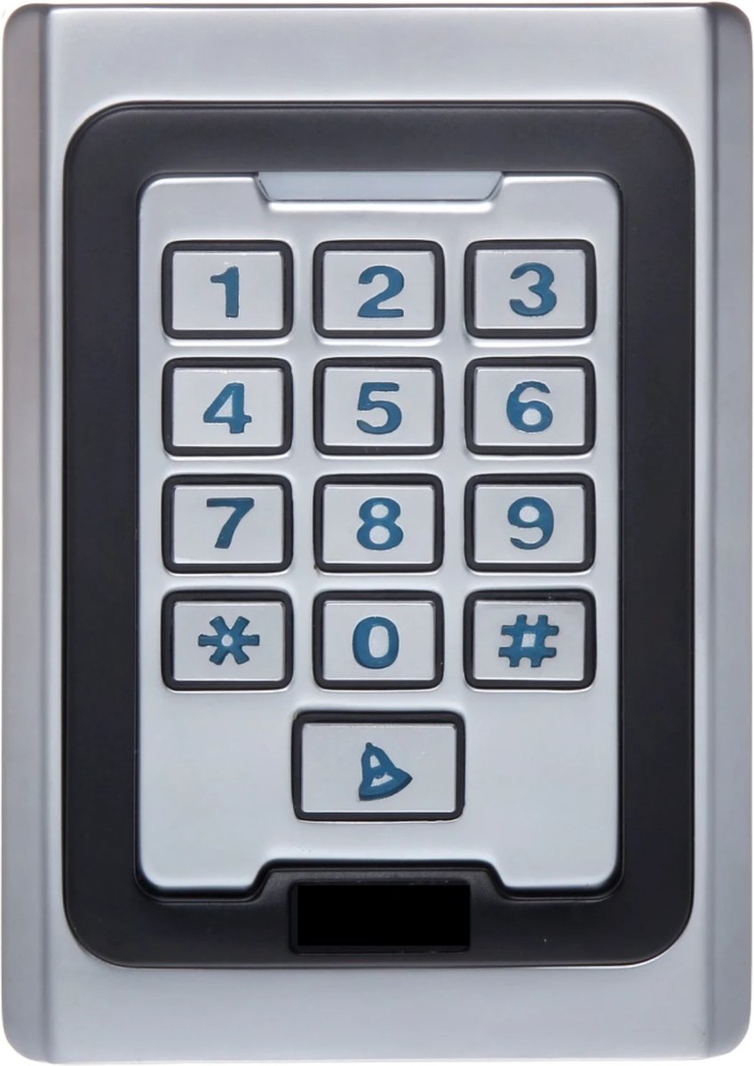 WL4 KPRW-3 stand alone keypad en RFID kaartlezer geschikt voor binnen