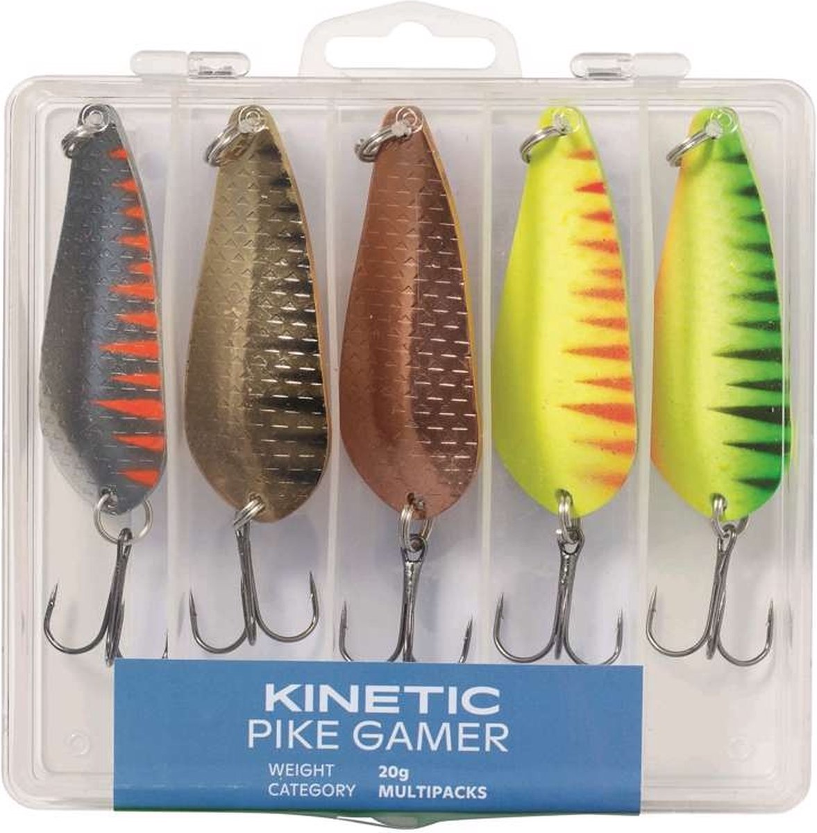 Kinetic Pack Pike Gamer (5 pcs) - Maat : 21g
