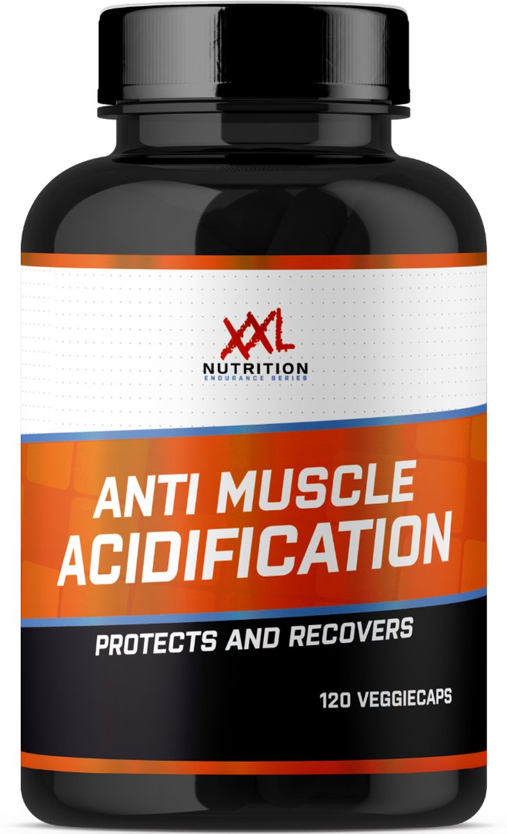 Goedkoopste XXL Nutrition - Anti Muscle Acidification - Supplement Spierherstel bij Spierverzuring - 120 Capsules