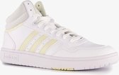 Adidas Hoops 3.0 Mid dames sneaker wit geel - Maat 42 - Uitneembare zool