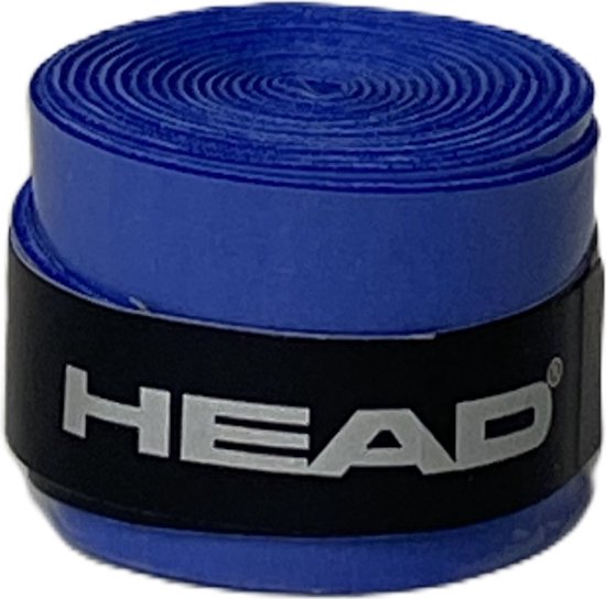 Head Tennisgrip - Overgrip - Antislip - Zweet absorberend - Tennis - Paden - Badminton - Squash - Tennisgrips - Soft - Zacht - Grip Tennis - Tennis Grip - Tennis Grip Blauw - Blauw