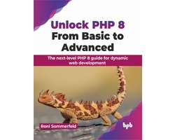 Omslag van Unlock PHP 8: From Basic to Advanced