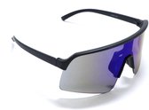 Ventoux Blue- Matt Blauw Sportbril met UV400 Bescherming - Unisex & Universeel - Sportbril - Zonnebril voor Heren en Dames - Fietsaccessoires