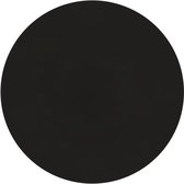 Placemat Togo rond - kunststof - dia 38cm - SET/6 - zwart
