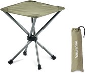 Tabouret de camping pliant, tabouret portable, peut supporter 100 kg, tabouret pliant ultra léger, ne pèse que 0 kg, vert