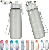Sportdrinkfles 900 ml - waterfles van Tritan BPA-vrije lekvrije plastic sportfles, Tritan voor sport, fitness, fiets, voetbal, outdoor