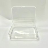 EARN-E (paquet de 20) boîtes de rangement empilables en plastique transparent – ​​L10,4 W7,3 H2,4 – Idéales pour les pilules, les Utilitaires de Hobby .