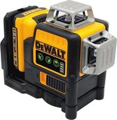 DeWALT - Dw089lg - Laser lignes croisées - Laser sol - Laser ligne - Auto-nivelant - Lignes vertes - 12 faisceaux - 3x360° Degrés - Laser - Comprend chargeur et batterie