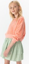 Sissy-Boy - Koraal roze badstof sweater