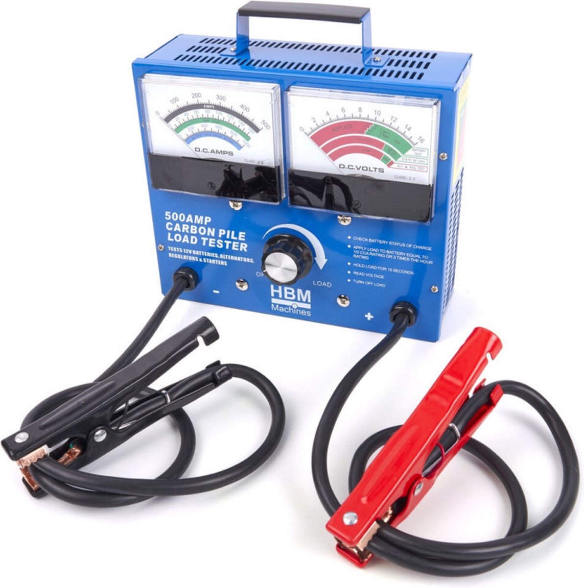 HBM 160 Ampere PROFI accutester, 12 Volt, 10-160AH