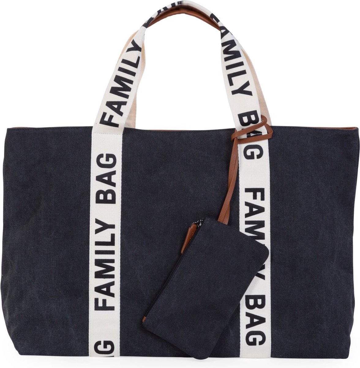 CHILD HOME Luiertas Family Bag Signature Canvas Zwart
