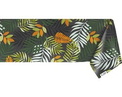 Raved Tafelzeil Jungle  140 cm x  240 cm - Oranje - PVC - Afwasbaar