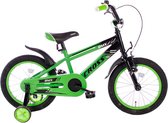 Cortego BMX Cross groen 16 Inch Jongensfiets - Kinderfiets 4, 5 & 6 jaar