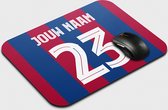 Bol.com Muismat Barcelona - Gepersonaliseerd Met Eigen Naam - Anti Slip - Voetbal Muismatten - Voetbal Cadeau - 225 cm x 19 cm aanbieding