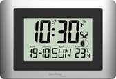 Digitale wandklok Technoline WS 8028 220x150x56mm zilver